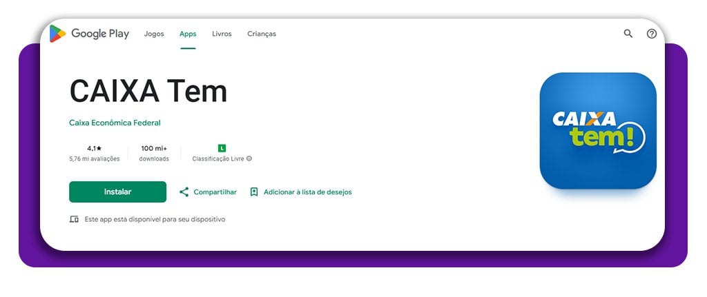 Consultar dinheiro no Caixa Tem