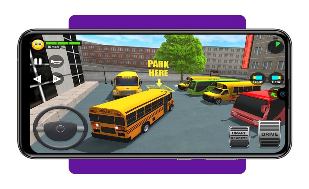 Simulador de ônibus escolar