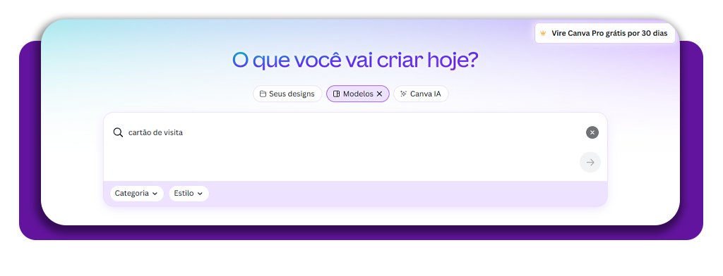 Como fazer cartão de visita