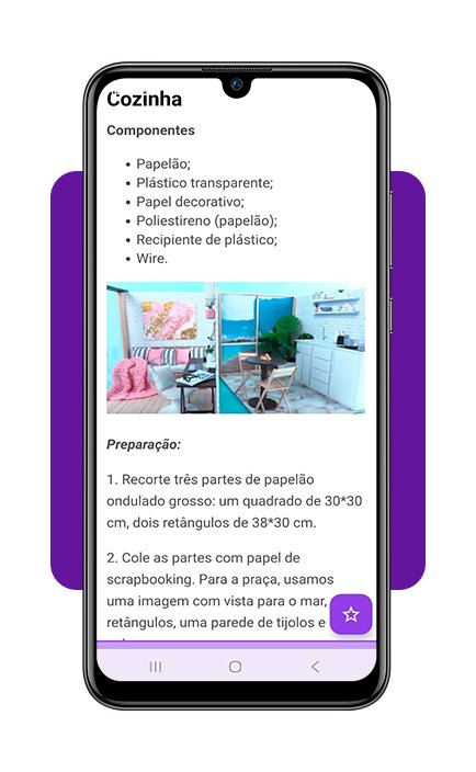 Fazer móveis para casa de bonecas