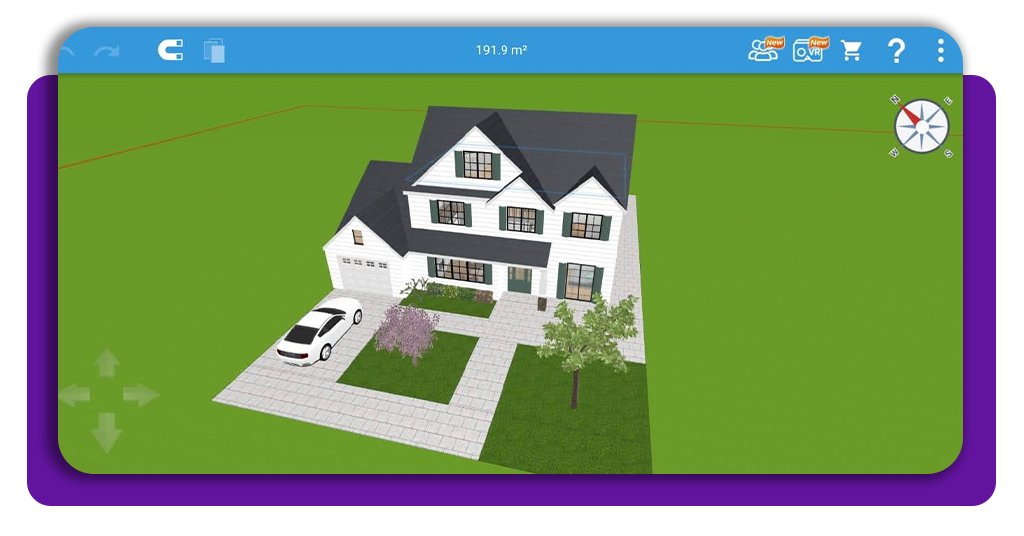 App para montar projeto de casa