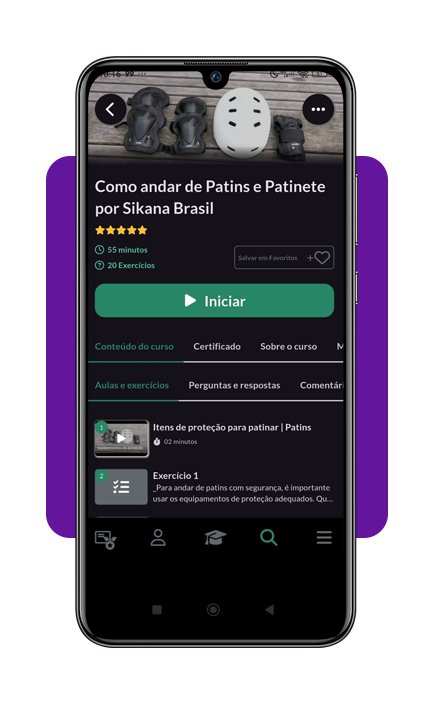 Aprender a andar de patins e patinete
