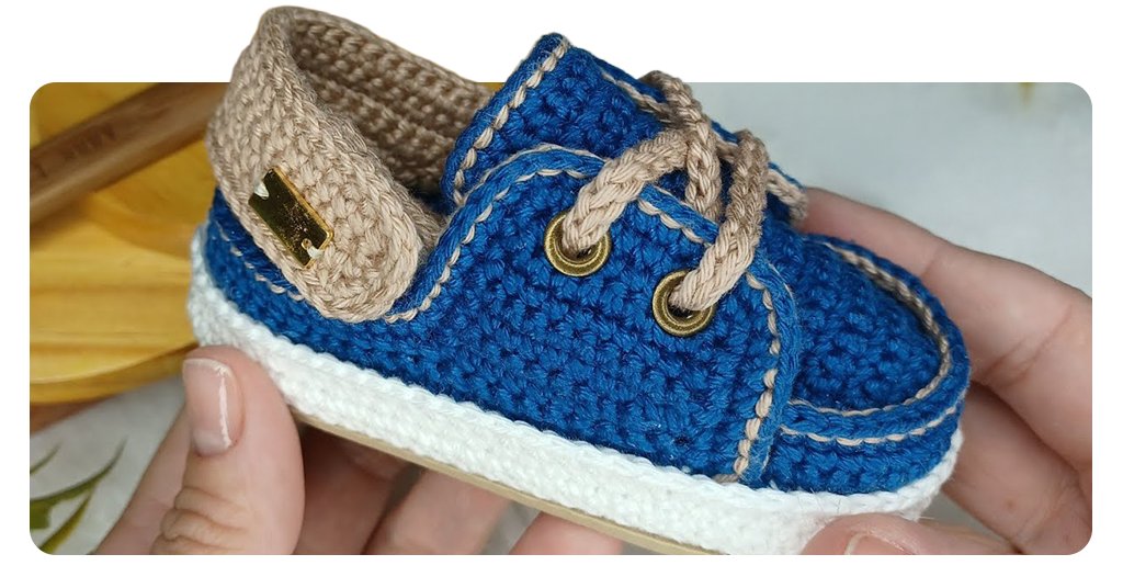 Fazer sapatinho de crochê para bebê