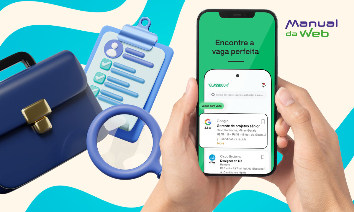 Aplicativo Glassdoor: encontre vagas e pesquise salários online