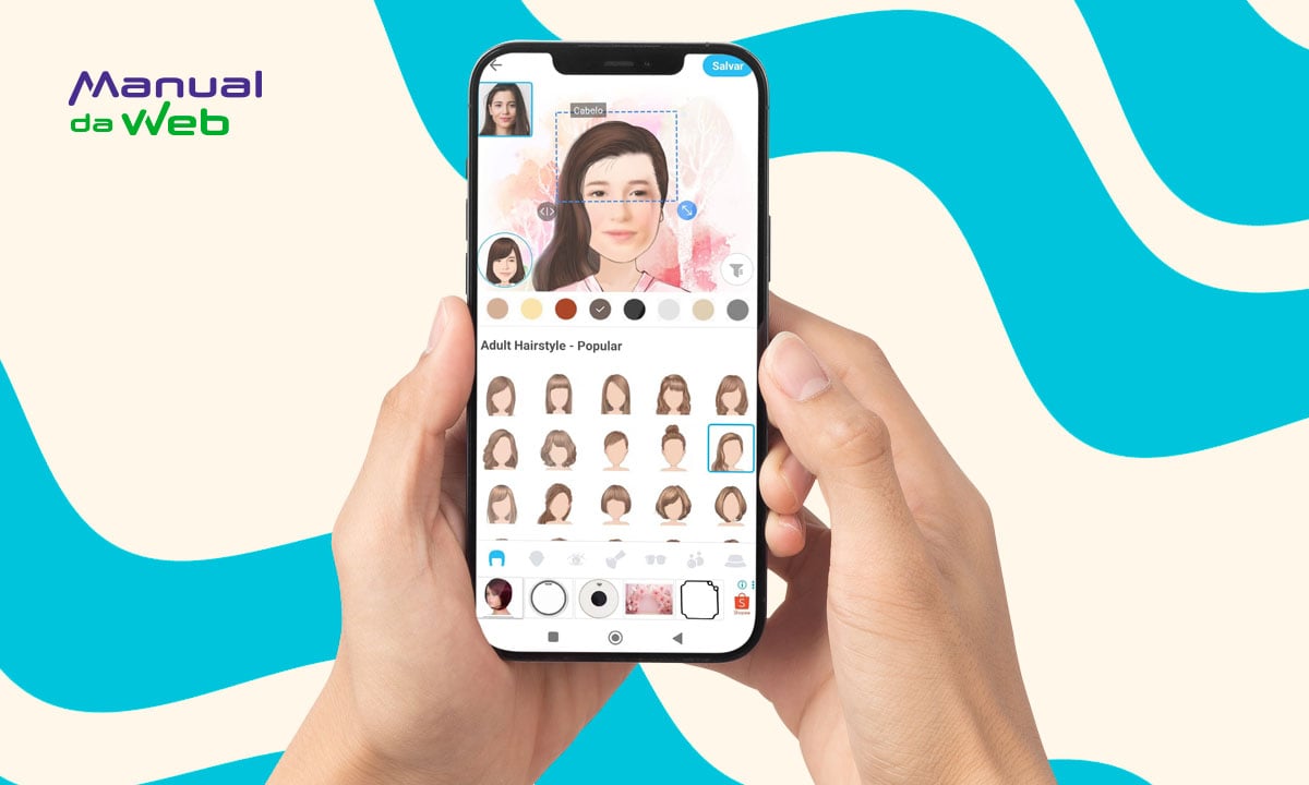 Como usar o app para criar caricatura online grátis em minutos