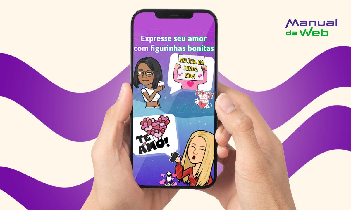 App fácil de usar para criar figurinha personalizada grátis