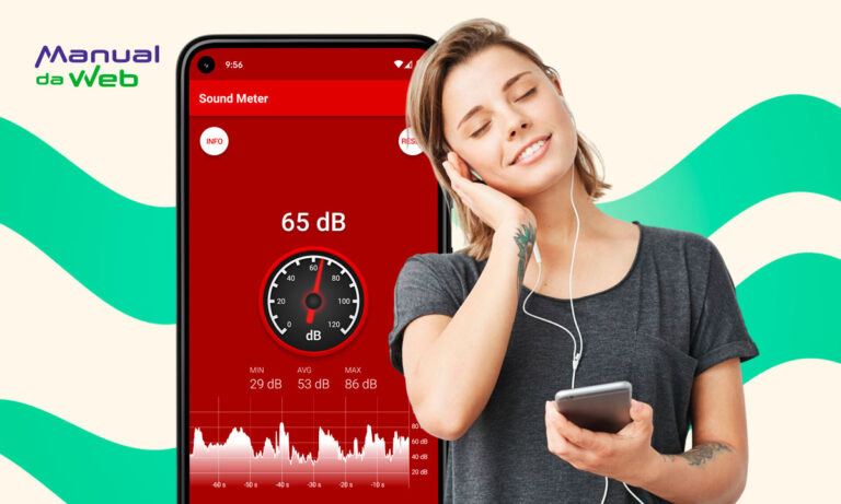 Som está alto demais