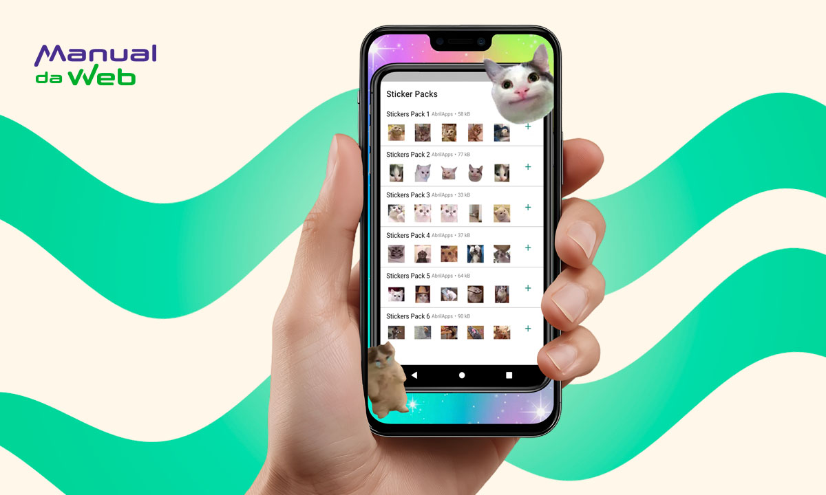 Figurinha de gato para WhatsApp: baixe grátis adesivos fofos 11 Figurinha de gato para WhatsApp: baixe grátis adesivos fofos