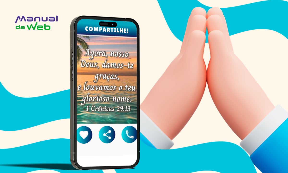 Baixe grátis este aplicativo de mensagens cristãs para WhatsApp