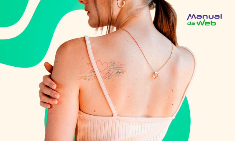 Tatuagem minimalista para tatuar