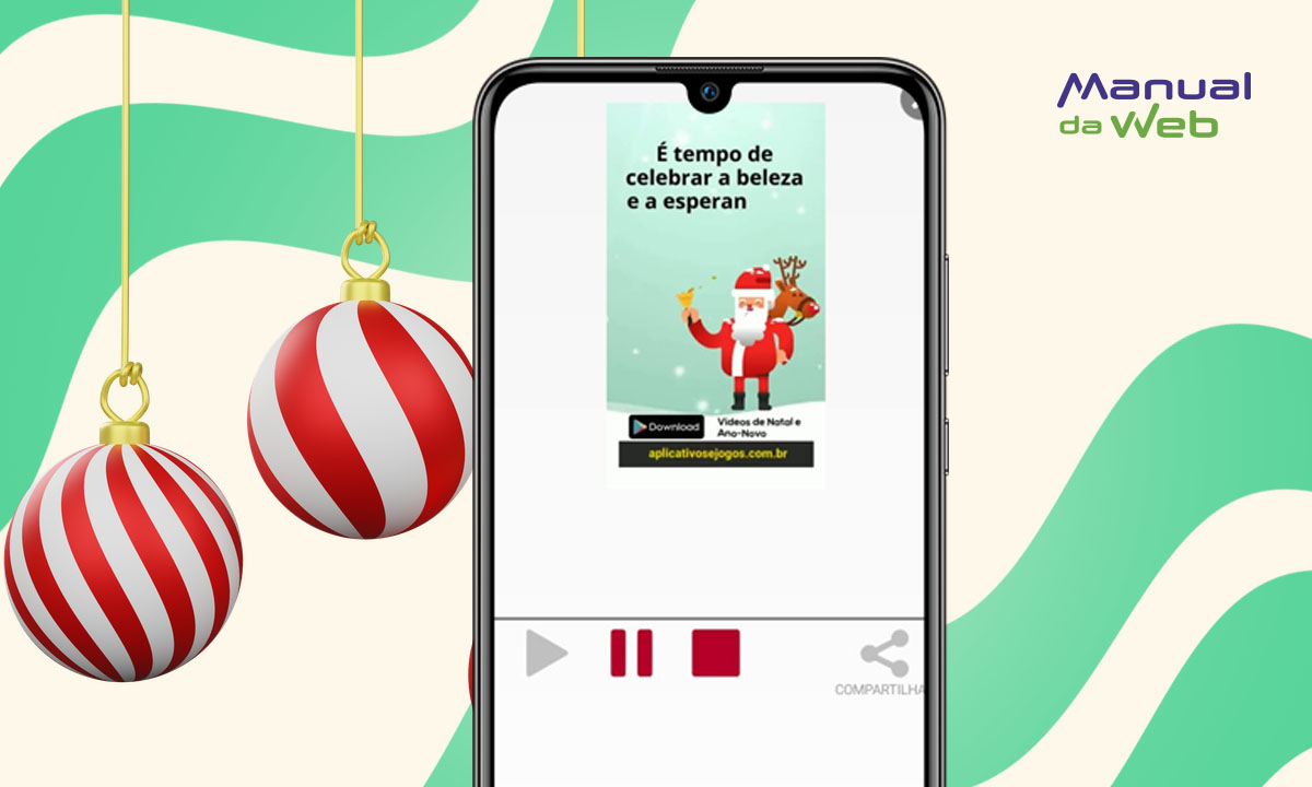 Vídeos de Natal para editar e compartilhar no status e stories 5 Vídeos de Natal para editar e compartilhar no status e stories