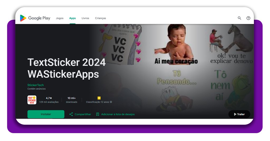 App fácil de usar para criar figurinha personalizada grátis 2 Criar figurinha