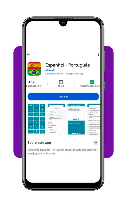 Aplicativo de dicionário de espanhol: use grátis sem internet 2 Dicionário de espanhol
