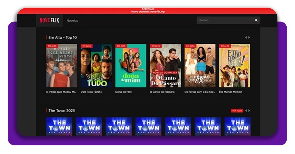 Avaliação sobre o NoveFlix: site para assistir novelas grátis 1 NoveFlix