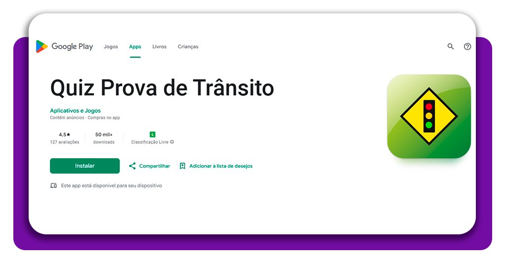 Quiz de trânsito: estude com questões reais para a prova da CNH 2 Quiz de trânsito