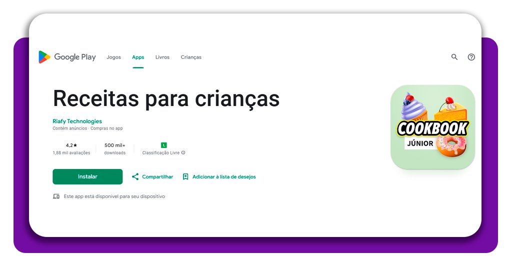 Receitas para crianças: app com centenas de preparos infantis 2 Receitas para criancas