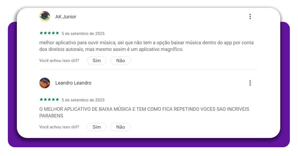 Reprodutor de música offline