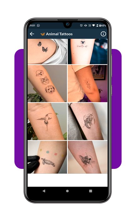 Aplicativo com ideias de tatuagem minimalista para tatuar 2 Tatuagem minimalista para tatuar