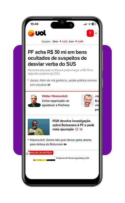 Aplicativos de notícias