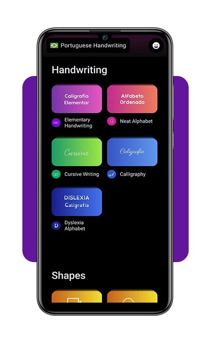 Caderno de caligrafia para adulto