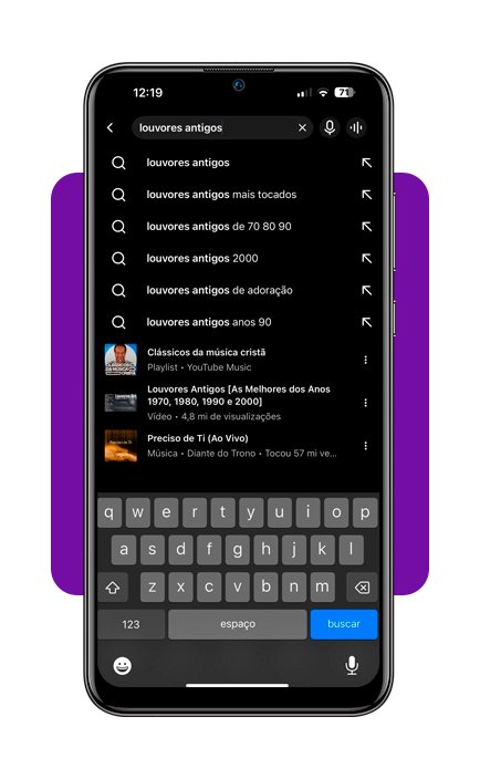Como ouvir louvores antigos: download grátis no celular 3 Louvores antigos