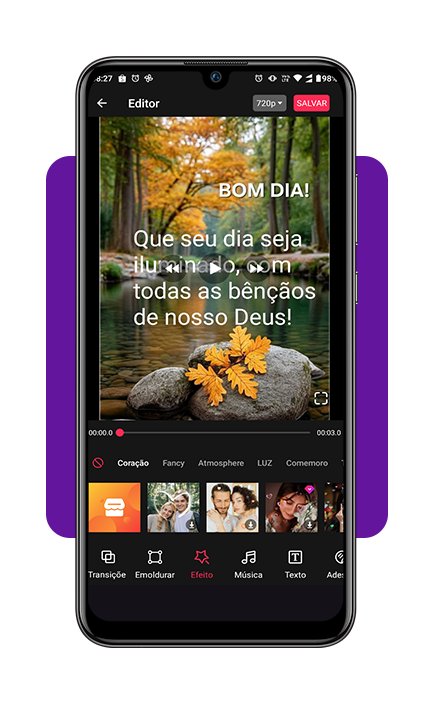 Criar vídeo com foto e música