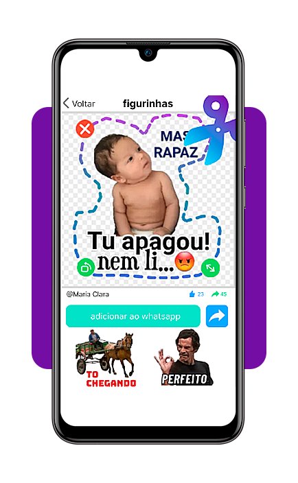 App fácil de usar para criar figurinha personalizada grátis 4 Criar figurinha