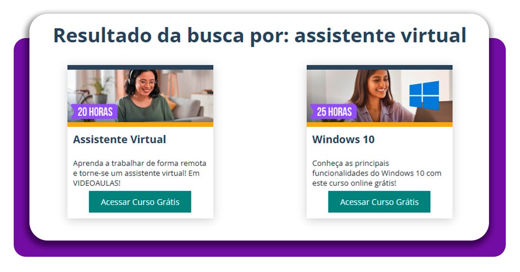 Curso de assistente virtual para adultos: gratuito e online 3 Curso de assistente virtual