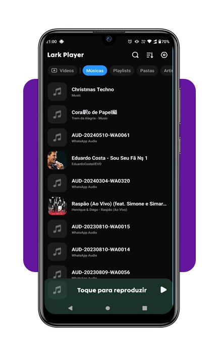 Escutar música no celular offline