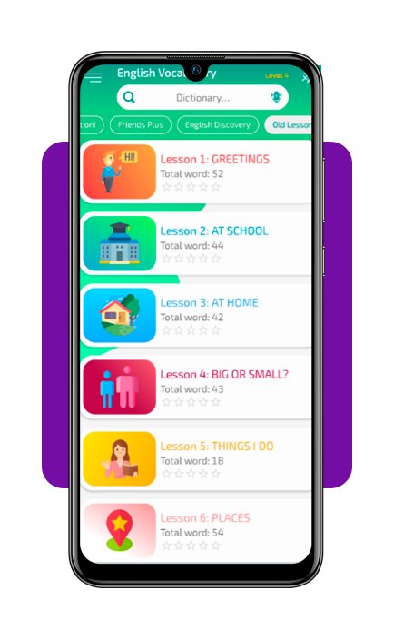 Aplicativo para aprender mais de 100 palavras em inglês por dia 4 Inglês por dia