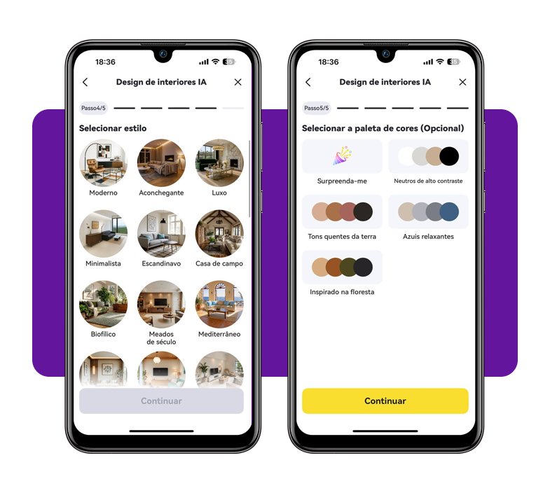 Decoração de casa com IA 100% grátis: simule com esse app 4 Decoração de casa com IA