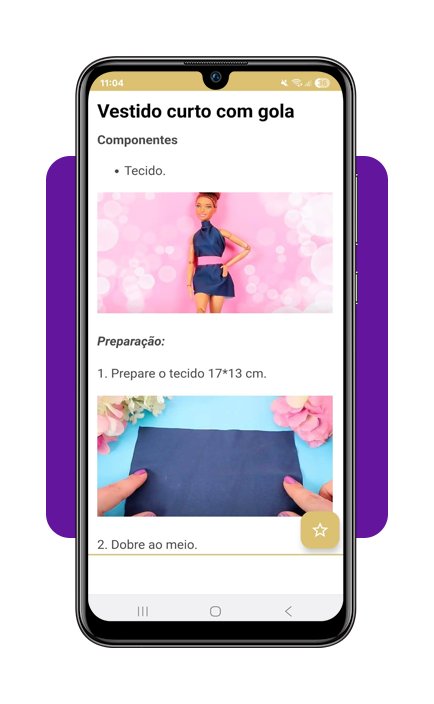 Aprender a fazer roupa para boneca