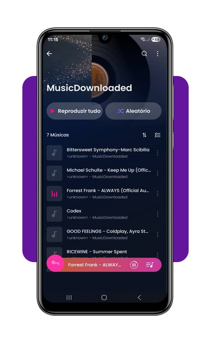 Reprodutor de música offline
