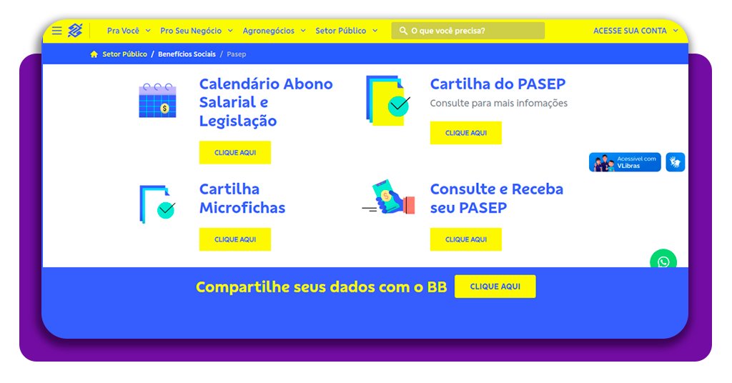Como consultar o PASEP pelo CPF no celular gratuitamente 8 Consultar o PASEP pelo CPF