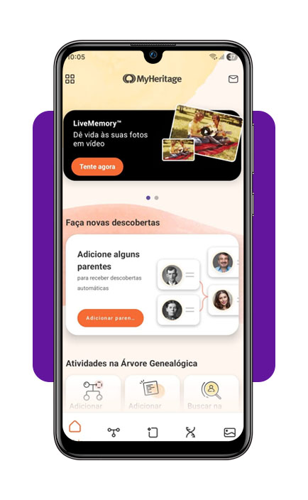 Descobrir antepassados
