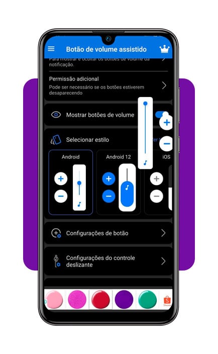 App para aumentar o som do celular com o botão de volume estragado 3 Botão de volume estragado