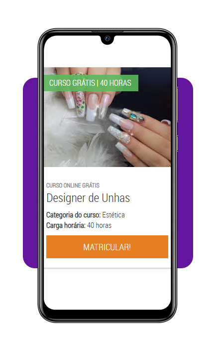 Curso de Nail Designer gratuito para iniciantes: aulas pelo celular 3 Curso de Nail Designer