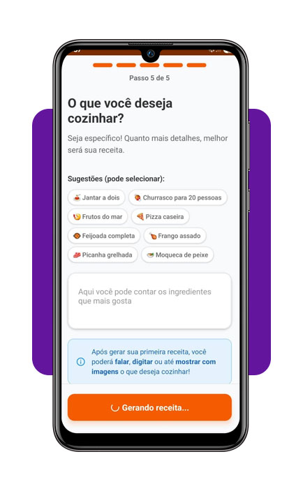 Prato do dia: aplicativo com receitas fáceis de preparar 3 Prato do dia