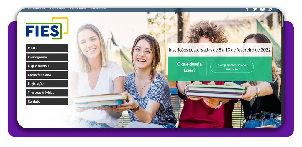 Inscrição no FIES