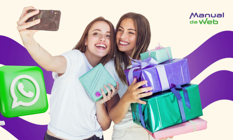 Sorteio de amigo secreto no WhatsApp