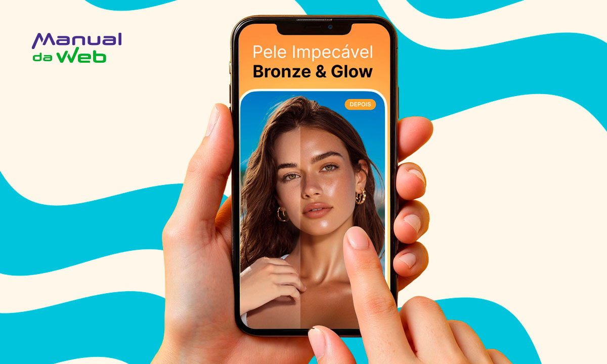 Como se bronzear na foto: edite suas fotos em segundos