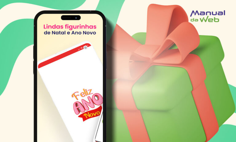 Figurinhas de Natal e Ano Novo