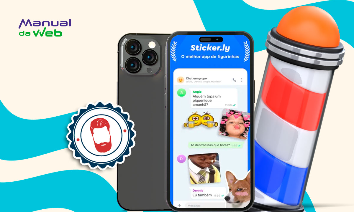 Figurinhas de barbearia