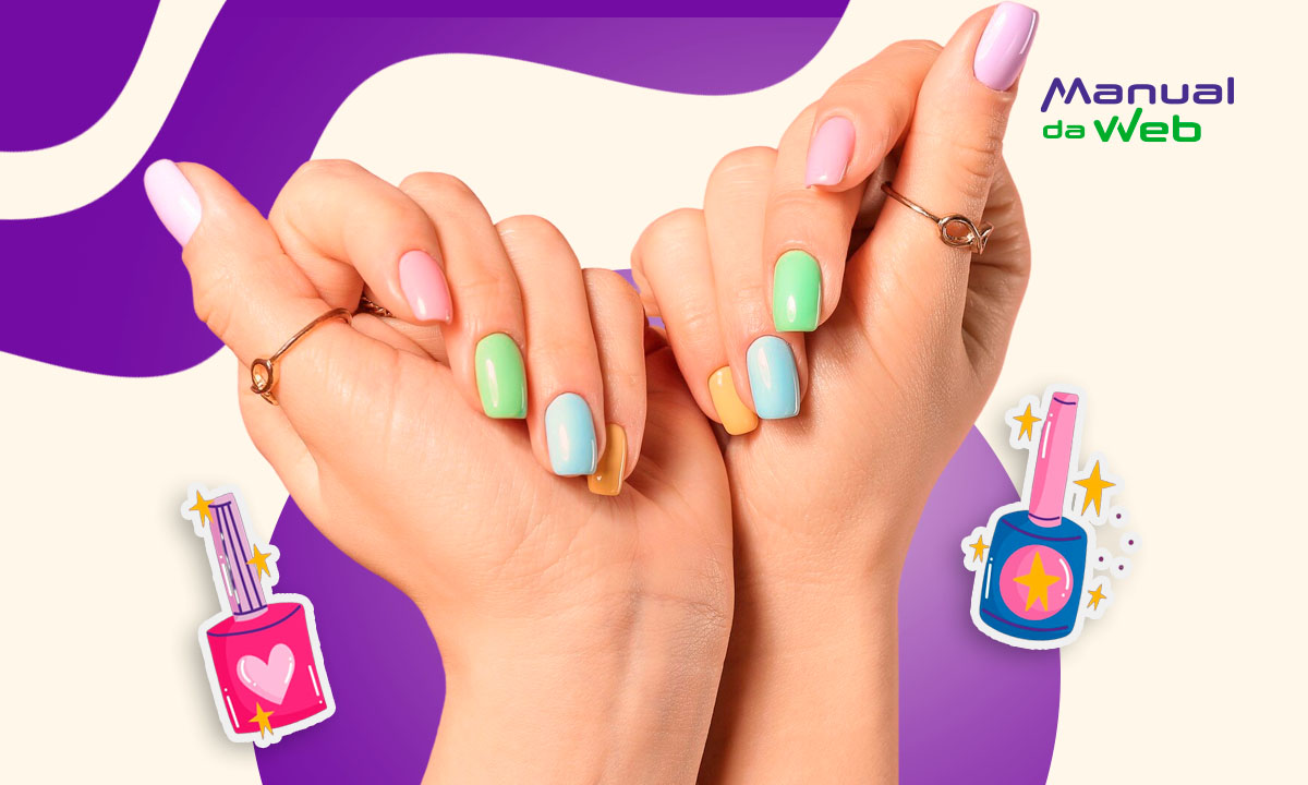 Baixe as mais belas figurinhas para manicure grátis no celular