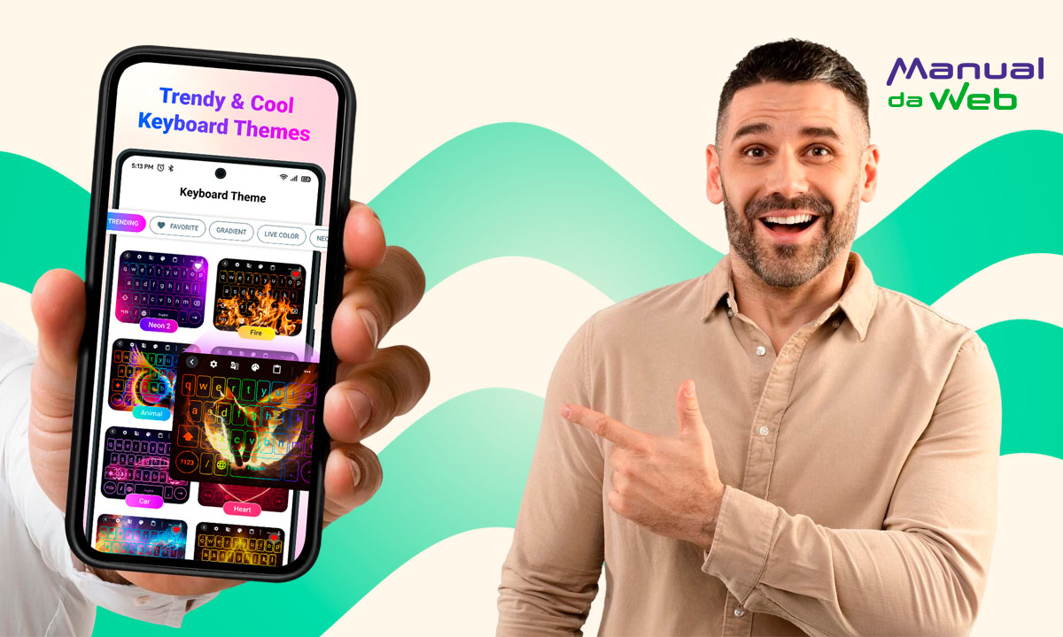Teclado de celular cristão: personalize o seu agora mesmo