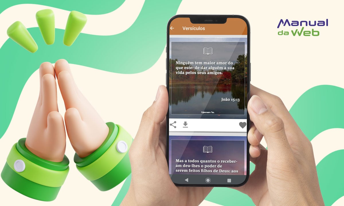 App de versículos bíblicos: receba uma mensagem especial diariamente