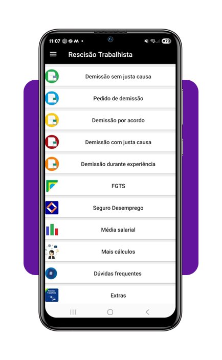 Calculadora de rescisão trabalhista