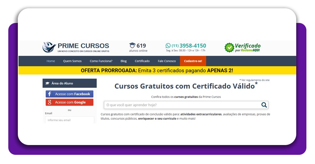Curso de violão grátis da Prime Cursos: aulas 100% online 1 Curso de violão grátis