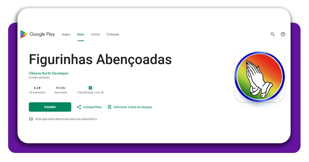 Pacote exclusivo com figurinhas de bênçãos para baixar no celular 2 Figurinhas de bênçãos