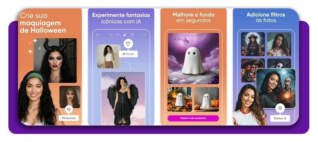 Melhorar fotos com o Picsart